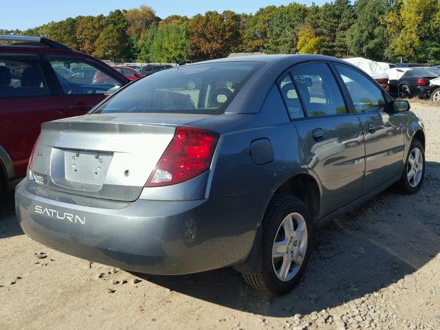 1G8AJ55F47Z205834 - 2007 SATURN ION GRAY photo 4