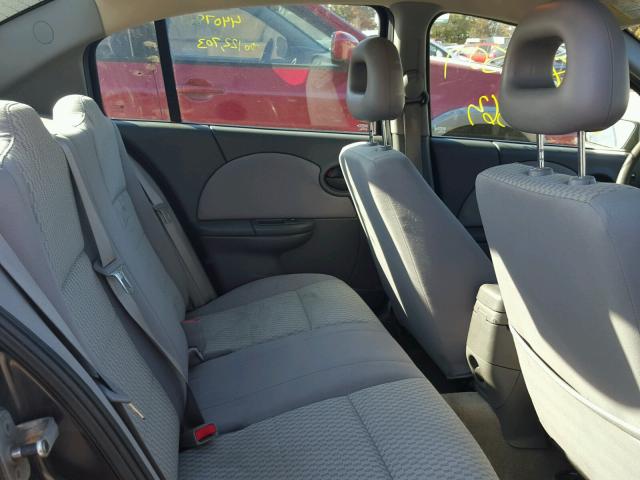 1G8AJ55F47Z205834 - 2007 SATURN ION GRAY photo 6