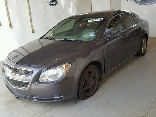 1G1ZC5E09A4162216 - 2010 CHEVROLET MALIBU 1LT CHARCOAL photo 2