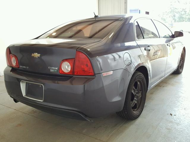 1G1ZC5E09A4162216 - 2010 CHEVROLET MALIBU 1LT CHARCOAL photo 4