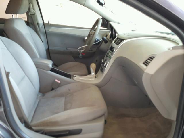1G1ZC5E09A4162216 - 2010 CHEVROLET MALIBU 1LT CHARCOAL photo 5