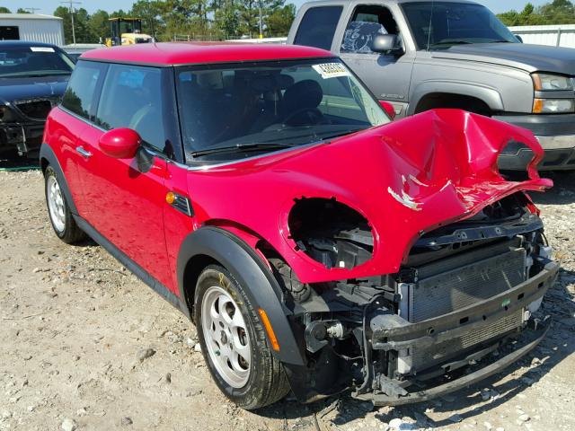 WMWSU3C56DT678906 - 2013 MINI COOPER RED photo 1