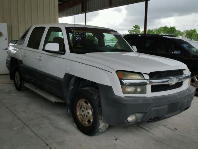 3GNEC13TX3G138984 - 2003 CHEVROLET AVALANCHE WHITE photo 1