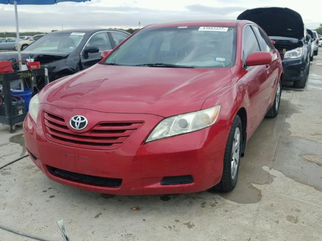 4T4BE46K67R007873 - 2007 TOYOTA CAMRY NEW RED photo 2