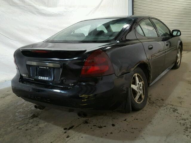 2G2WP522X41245579 - 2004 PONTIAC GRAND PRIX BLACK photo 4