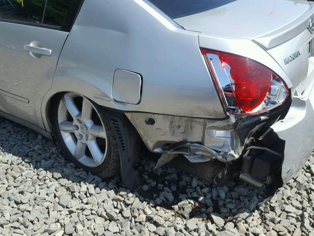 1N4BA41E95C871272 - 2005 NISSAN MAXIMA SE SILVER photo 9