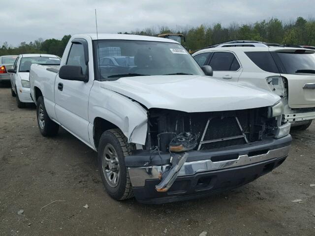 1GCEC14X26Z108585 - 2006 CHEVROLET SILVERADO WHITE photo 1