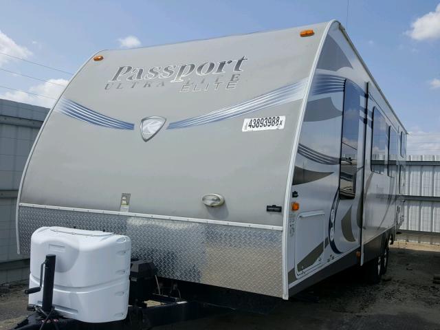 4YDT28B28ET411377 - 2014 KEYSTONE PASSPORT 白色 照片 2