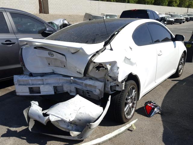 JTKDE167680262784 - 2008 TOYOTA SCION TC 白色 照片 4