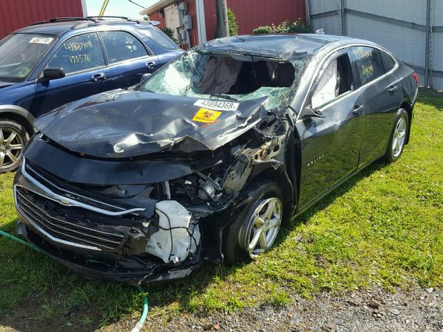 1G1ZB5ST8HF123617 - 2017 CHEVROLET MALIBU LS Boz foto 2