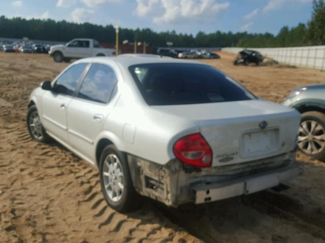 JN1CA31D2YT764541 - 2000 NISSAN MAXIMA WHITE photo 3