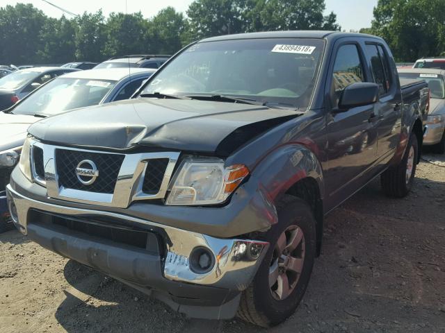 1N6AD07W99C426197 - 2009 NISSAN FRONTIER C GRAY photo 2