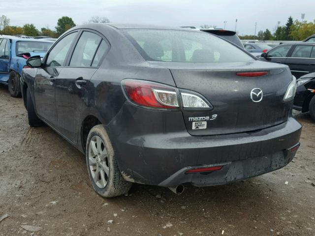 JM1BL1SFXA1251062 - 2010 MAZDA 3 GRAY photo 3