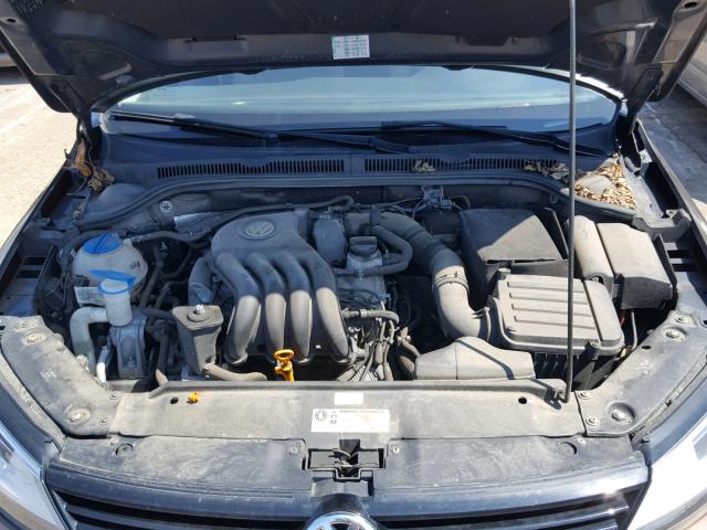 3VW2K7AJ1BM068792 - 2011 VOLKSWAGEN JETTA BASE 棕色 照片 7