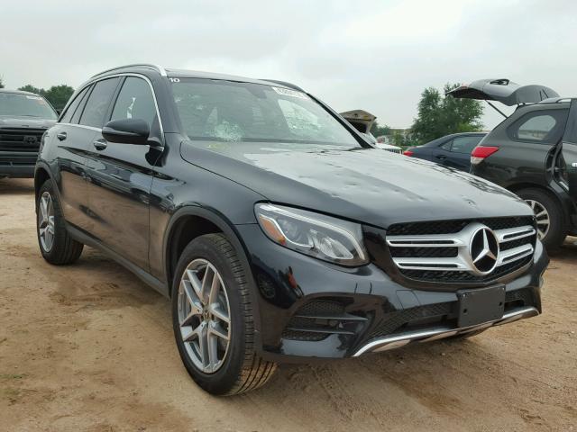 WDC0G4KB3JV107317 - 2018 MERCEDES-BENZ GLC 300 4M BLACK photo 1