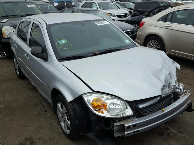 1G1AK58F687249225 - 2008 CHEVROLET COBALT LS SILVER photo 1