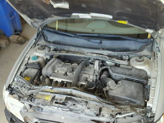 YV1RS592452443423 - 2005 VOLVO S60 2.5T SILVER photo 7