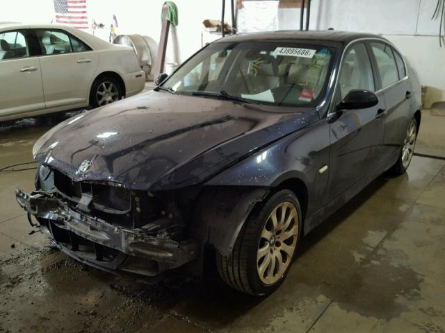 WBAVD33516KV59991 - 2006 BMW 330 XI BLUE photo 2