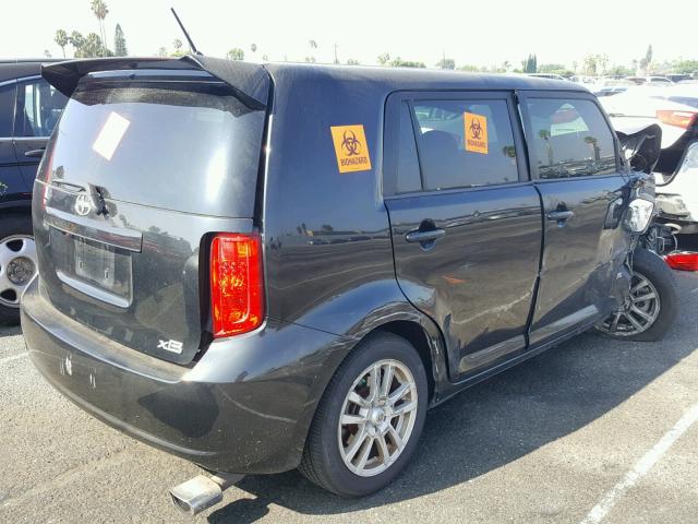 JTLKE50E381024810 - 2008 TOYOTA SCION XB Schwarz Foto 4