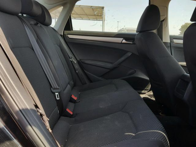 1VWAP7A30CC082006 - 2012 VOLKSWAGEN PASSAT S أسود صورة 6