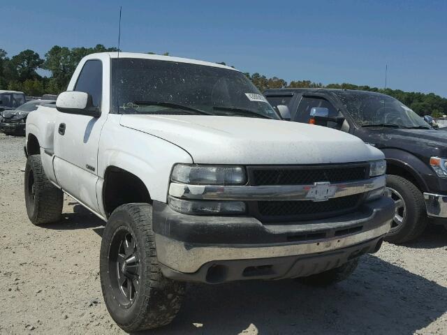 1GCEK14V9YZ258374 - 2000 CHEVROLET SILVERADO WHITE photo 1