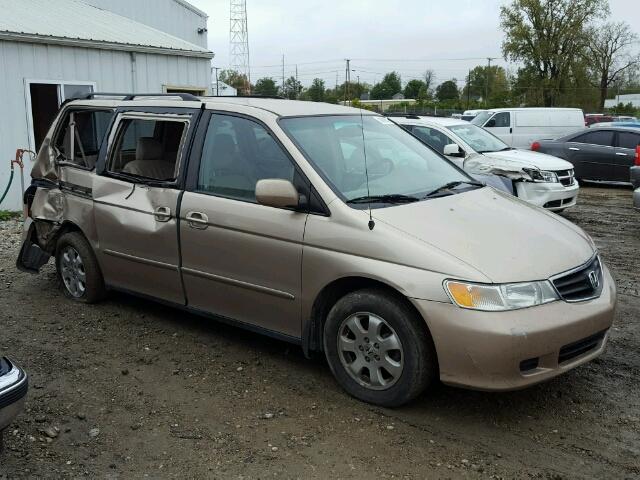 2HKRL18012H589946 - 2002 HONDA ODYSSEY GOLD photo 9