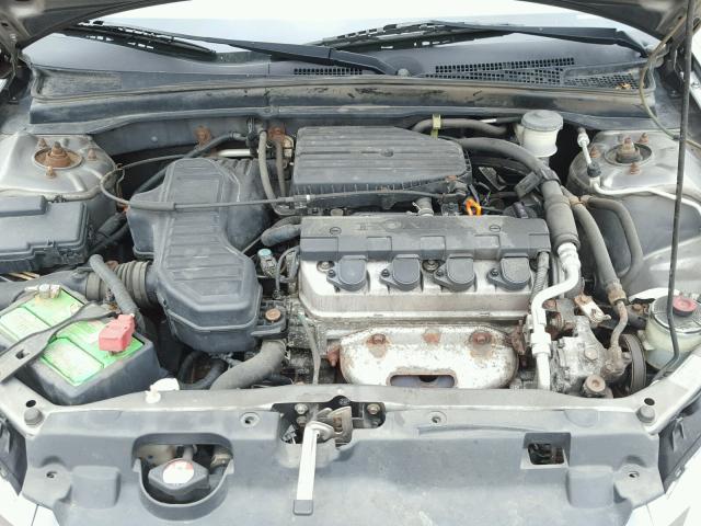 1HGES16335L003134 - 2005 HONDA CIVIC DX V GRAY photo 7