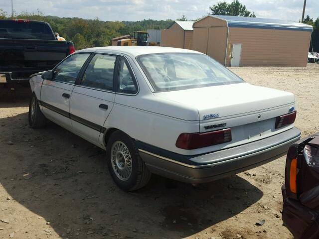 1FACP50U3MA239346 - 1991 FORD TAURUS L WHITE photo 3