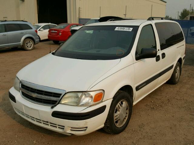 1GNDX13E24D172451 - 2004 CHEVROLET VENTURE LU WHITE photo 2