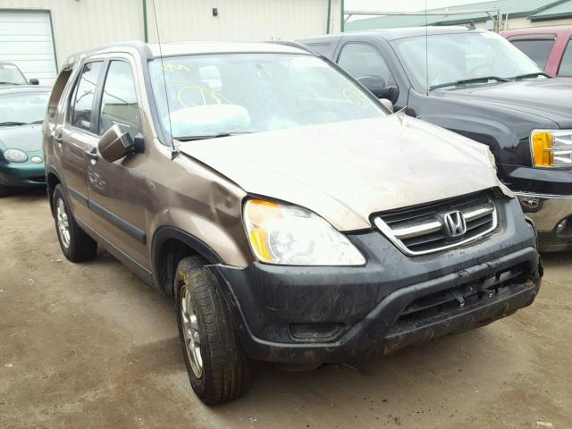 JHLRD78852C026726 - 2002 HONDA CR-V TAN photo 1