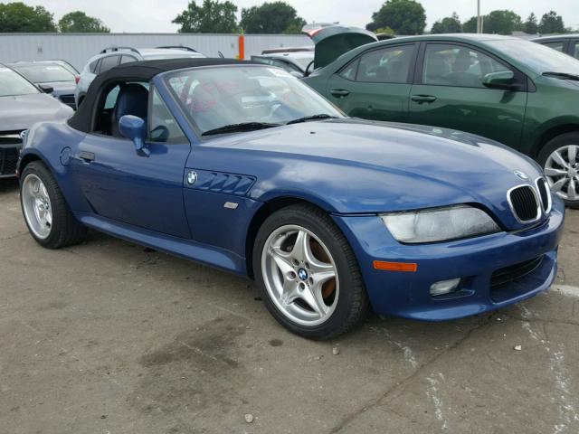 4USCN33492LK52663 - 2002 BMW Z3 2.5 BLUE photo 9