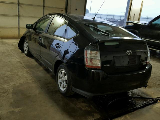 JTDKB20U753078170 - 2005 TOYOTA PRIUS BLACK photo 3