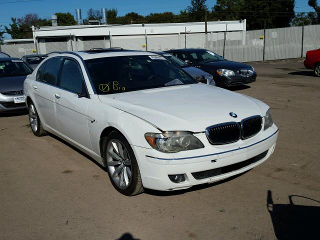 WBAHN83518DT81935 - 2008 BMW 750 LI WHITE photo 1