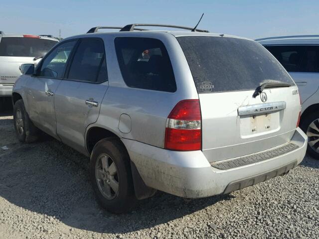 2HNYD18603H508534 - 2003 ACURA MDX TOURIN SILVER photo 3