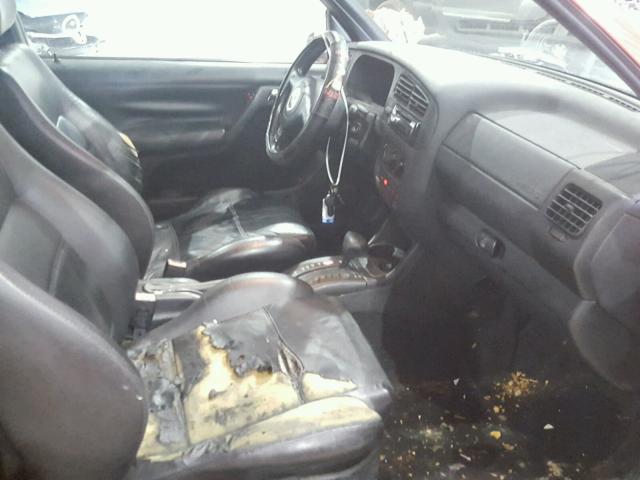 3VWDC21V42M814017 - 2002 VOLKSWAGEN CABRIO GLX 红色 照片 5