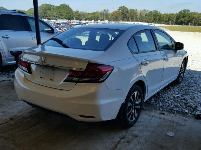 19XFB2F8XDE073659 - 2013 HONDA CIVIC EX 白色 照片 4