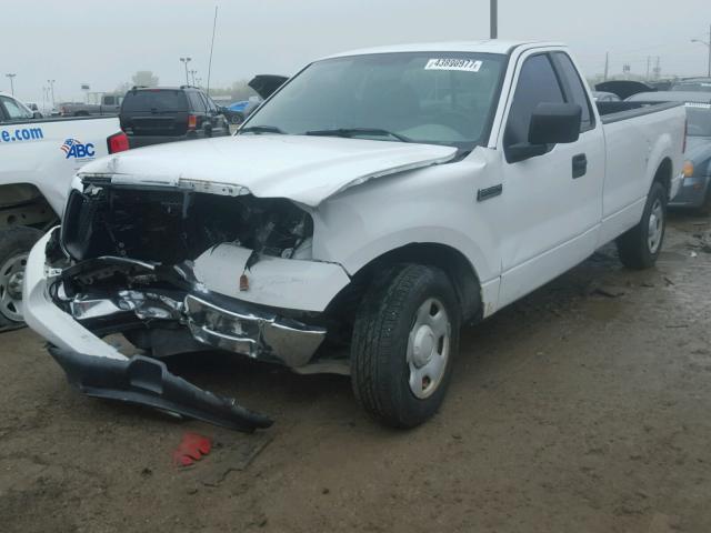 1FTRF12W44NC58463 - 2004 FORD F150 WHITE photo 2