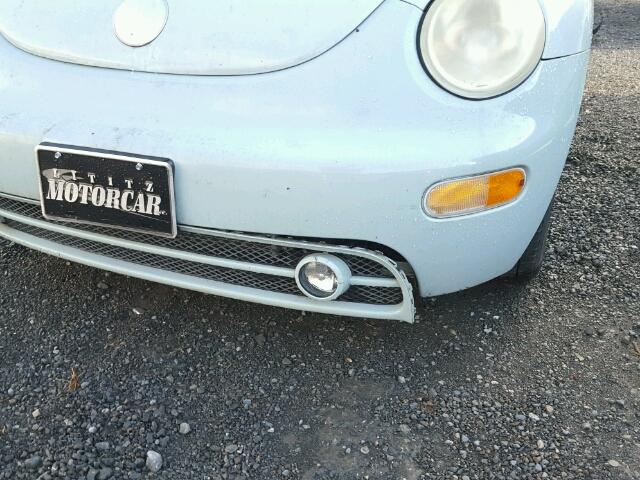 3VWCD31Y05M311503 - 2005 VOLKSWAGEN NEW BEETLE 青绿色 照片 9