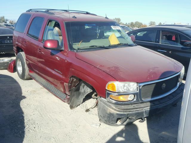 1GKEK63U33J233889 - 2003 GMC YUKON DENA MAROON photo 1