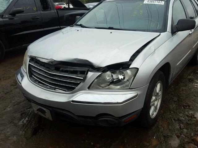 2A4GM68456R853564 - 2006 CHRYSLER PACIFICA T SILVER photo 9