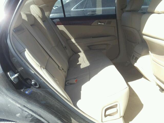 4T1BK3DB7BU421723 - 2011 TOYOTA AVALON BAS BLACK photo 6