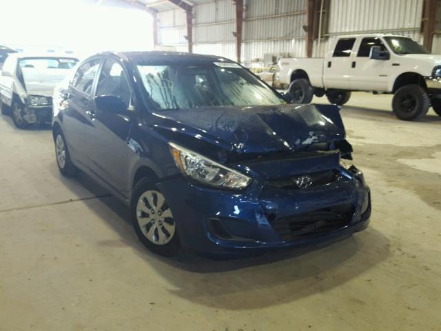 KMHCT4AE3FU896460 - 2015 HYUNDAI ACCENT GLS BLUE photo 1