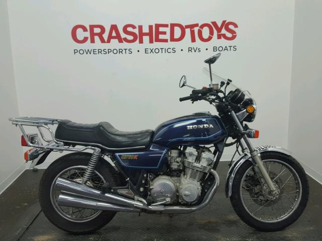 2H2RC0102CM300107 - 1982 HONDA CB750 BLUE photo 1