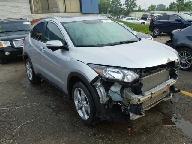 3CZRU6H74GM741110 - 2016 HONDA HR-V EXL SILVER photo 1