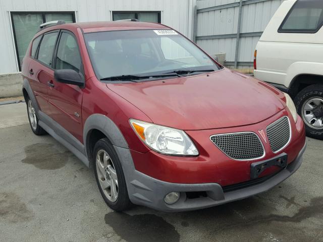 5Y2SL63835Z468764 - 2005 PONTIAC VIBE RED photo 1