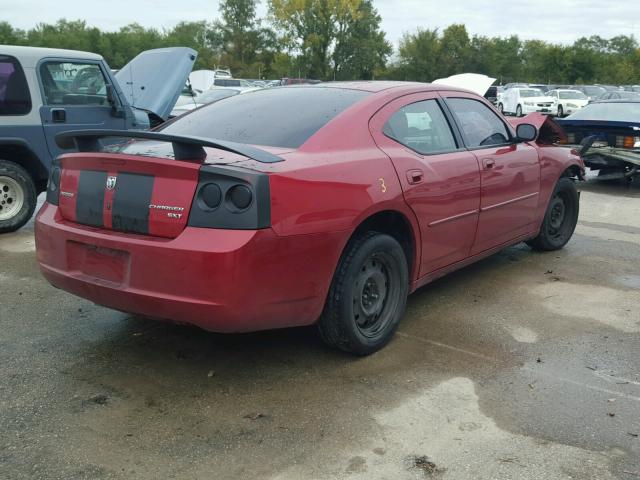 2B3CA3CV8AH267694 - 2010 DODGE CHARGER SX ORANGE photo 4