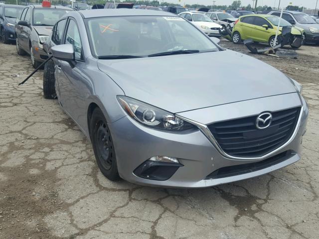 JM1BM1K79E1173188 - 2014 MAZDA 3 GRAY photo 1