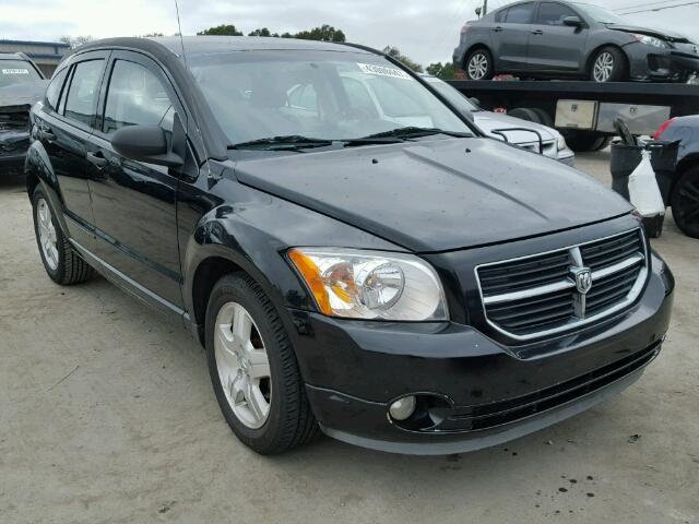 1B3HB48B77D331172 - 2007 DODGE CALIBER SX BLACK photo 1