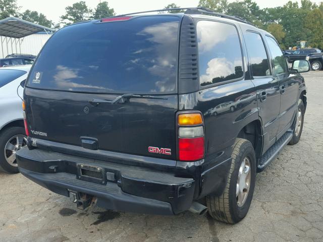 1GKEK63U05J212971 - 2005 GMC YUKON BLACK photo 4