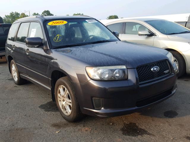 JF1SG666X8H702798 - 2008 SUBARU FORESTER S 黑色 照片 1